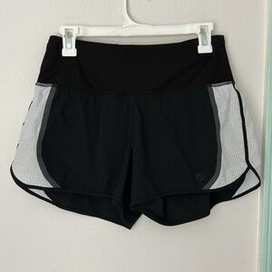 Athleta Black and Gray Women's Athletic Shorts
